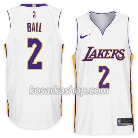 Dres Los Angeles Lakers Lonzo Ball 2 Nike 2017-18 Bijela Swingman